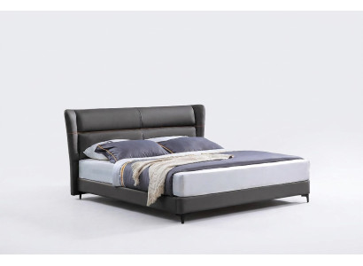 Luxury bed leather bed upholstered bed bed box double bedroom marital bed beds