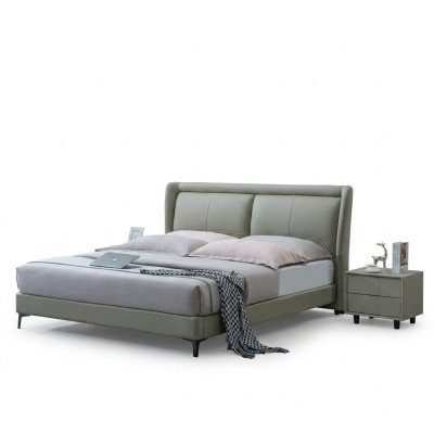 Double bed bedroom beds luxury furniture double bed beige hotel furnishings