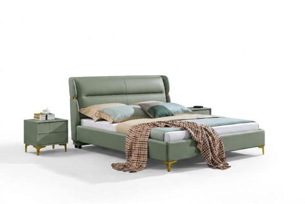 Classic bed double bed beds wood bedroom Italian furniture