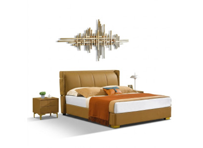 Bedroom bed upholstered bed double bed beds big design luxury double