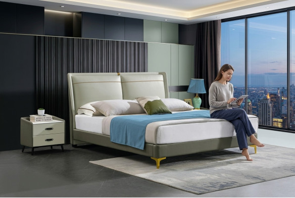 Designer upholstered bed bed beds double bed matrimonial bed designer bed NEW