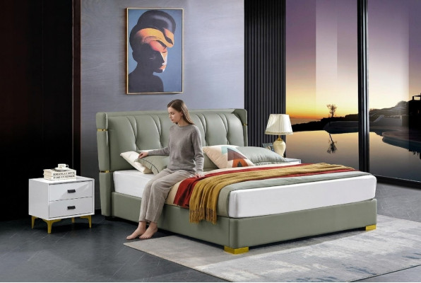 Bedroom wooden bed genuine wood bed beds hotel 180x200 solid