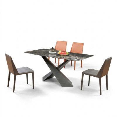 x legs column table dining room tables 180x90 luxury design furniture marble