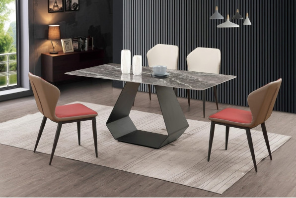 Modern dining table marble tables 180x90 dining room luxury furniture design new.