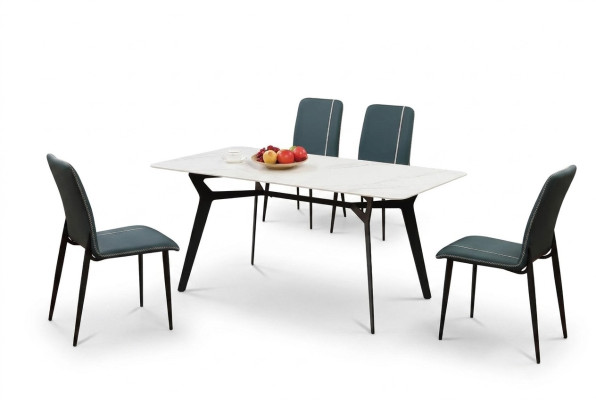 Table Luxury Tables Dining Room Furniture Complete Set 5 pc. Set Group