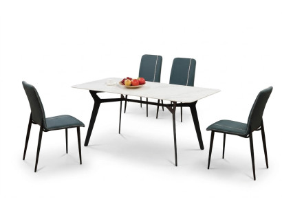 Table Luxury Tables Dining Room Furniture Complete Set 5 pc. Set Group