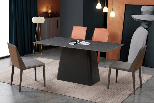 Classic table dining table wood dining room set 4x chair set chairs