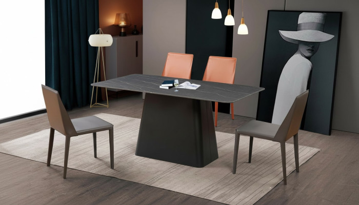 Modern dining table wood table wood design tables stainless steel table dining room 180x90
