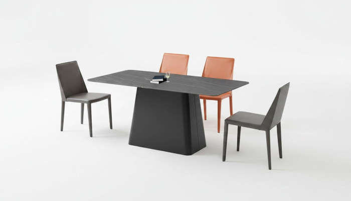 Modern dining table wood table wood design tables stainless steel table dining room 180x90
