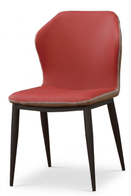 Chair 1x Luxury Design Upholstered Design Chairs Seat Back Office Dining Room Wood New.