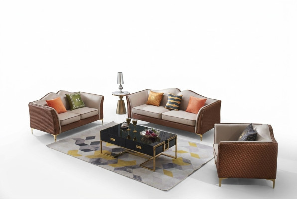 Sofa set 3+1 seater classic couch living area sofas upholstery