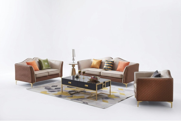 Sofa set 3+2 seater classic furniture sofas leather couches upholstery