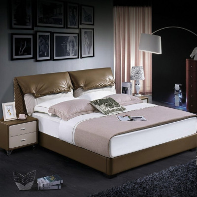 Classic 3-piece bedroom set classic bed + nightstand double bed new