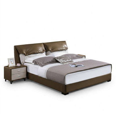 Classic 3-piece bedroom set classic bed + nightstand double bed new