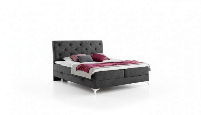 Bed Textile Upholstery Double Design Baroque Modern Style Chesterfield Beds Hotel