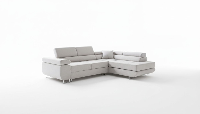 Living landscape L shape corner sofa textile design upholstery set sofa corner corner couch