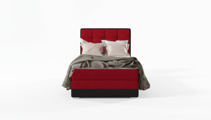 Bed cushion design luxury hotel beds 90x200cm bedroom box spring single
