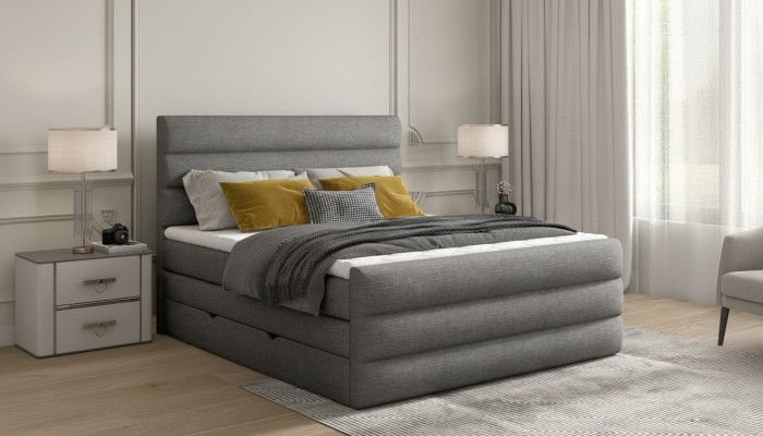 Luxury box spring bed design beds hotel furnishing double bed 140/160/180x200