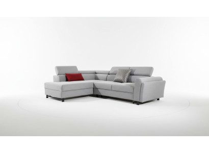 Living landscape corner sofa L-shape armchair set suite modern sofa textile seat corner.