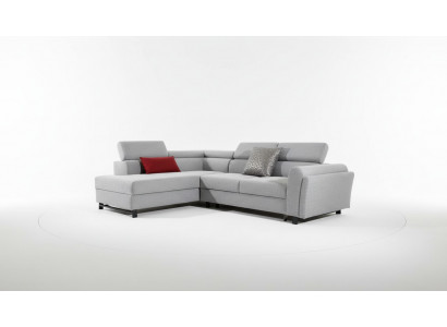 Living landscape corner sofa L-shape armchair set suite modern sofa textile seat corner.