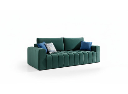 Classic Three-Seater Couches Upholstered Sofa 3-Seater Textile Couches Fabric Sofa New