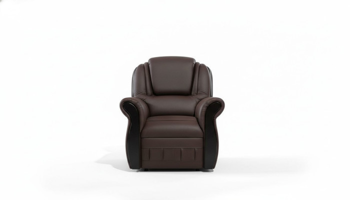 Armchair Club Upholstered Sofa 1-Seater Office Furniture New Lounge Design Recliner Chair