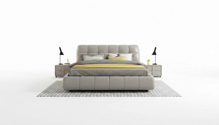 Bed Beds Double bed Bedroom Married Couple Upholstered Bed Double beds 180x200cm New