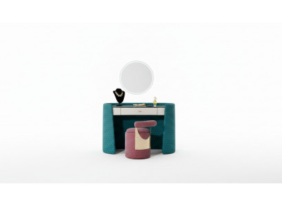Dressing table stool bedroom leather textile consoles modern design makeup new