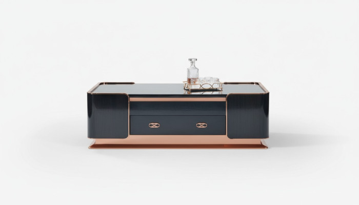 Coffee table wood brown elegant tables modern design furniture luxury living room