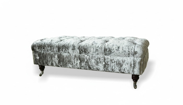 Chesterfield Upholstered Ottoman Grey Fabric Living Room Design Upholstered Sofa New Textile