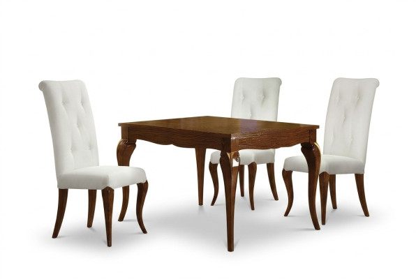 Extendable dining table wooden tables modern design dining room dining luxury furniture