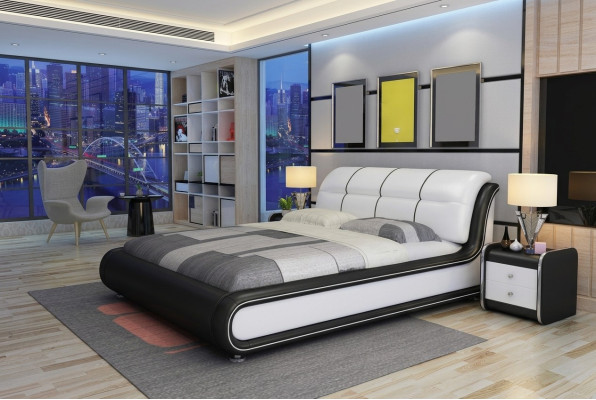Double Beds Royal Bed Bedroom Luxury Italian Style Furniture 180x200cm