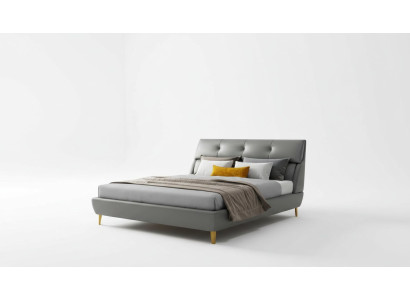 Bedroom hotel beds double bed design leather beds 180x200cm