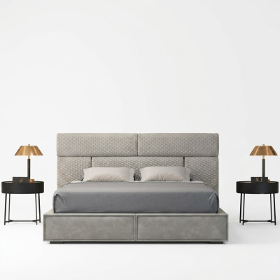 Beds Design Double Bed Marriage Modern Hotel Frame Sleep Room