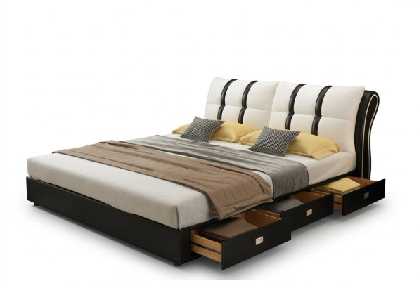 Designer bed bedroom beds textile hotel luxury upholstery seat fabric Italy