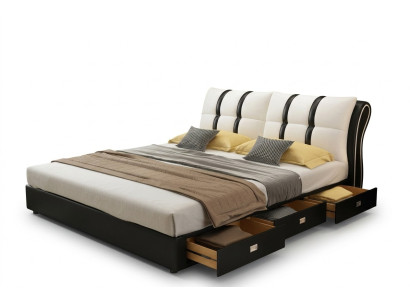 Designer bed bedroom beds textile hotel luxury upholstery seat fabric Italy