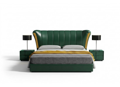 Bed Cushion Classic Double Bed 180x200cm Wood Beds Bedroom
