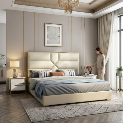 Luxury bedroom bed upholstery design luxury double hotel beds hotel