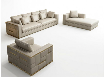 Design luxury sofa set leather sofa upholstered couch design furniture set