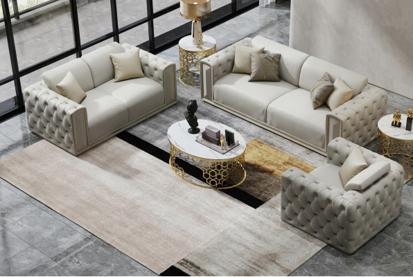Sofa set 3+2+1 seater classic couches living room landscape sofas upholstery