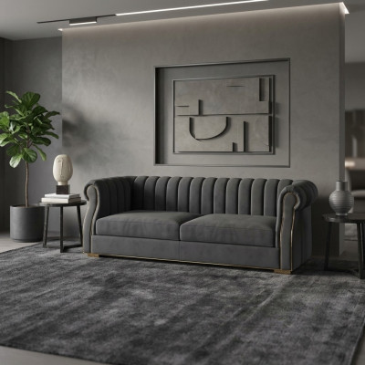 Designer sofa 3-seater modern couch sofas upholstery design sofa three-seater