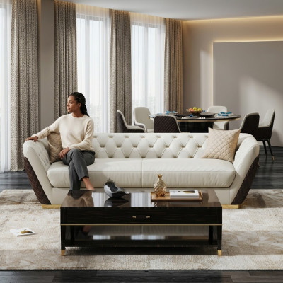 3-seater sofa couch living landscape set decor design modern sofa seat