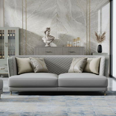 Three-seater couch upholstery design sofa seat decor sofas room furniture modern