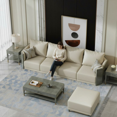 Sofa 4 seater big XXL couch sofas living room design big couches