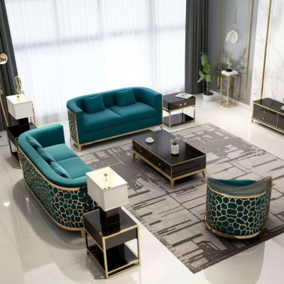 Sofa set Couch 321 seat fabric couches sofas luxury furniture upholstery
