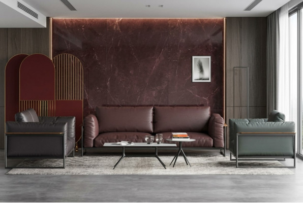 3-piece sofa set Italian furniture living area sofas couches upholstery