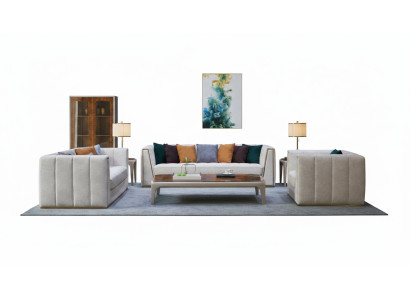 Sofa set 3+2+1 Seater Classic Living Room Landscape Decor Sofas Couches