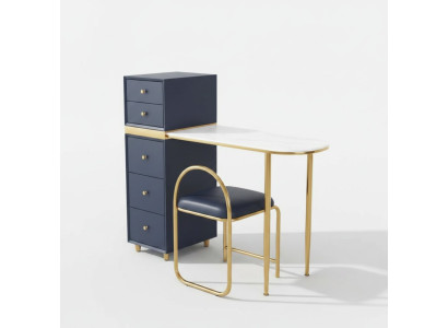 Vanity table stool complete set dresser bedroom new 2-piece set