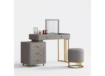 Makeup table chair luxury console dresser bedroom console table