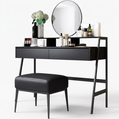 Designer console dressing table cosmetic table mirror dresser
